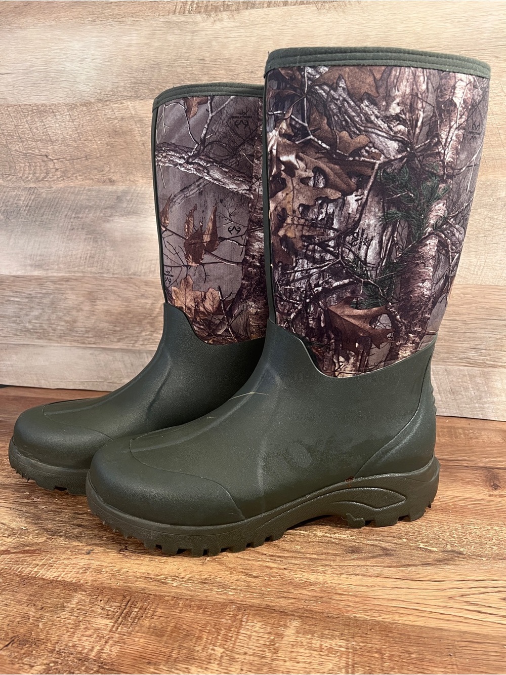 Ozark Trail Green Camo Men's Waterproof Boots